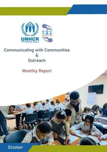 Harikar/UNHCR Outreach Monthly Report October