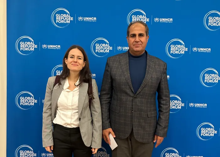 Harikar NGO’s Executive Director participated in Global Refugee Forum - 2023 in Geneva, Switzerland