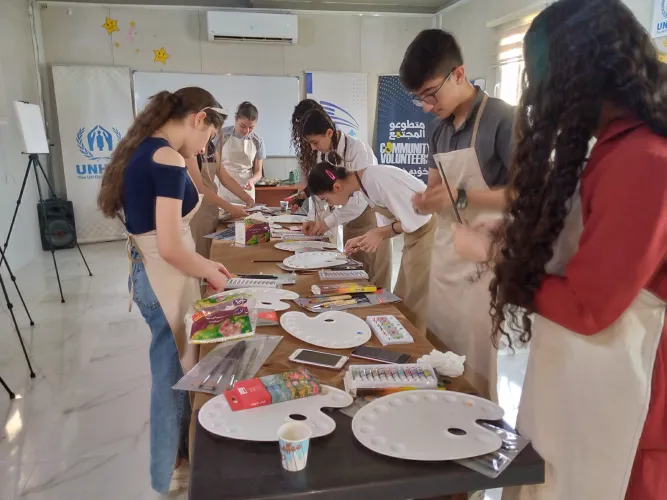 Celebrating International Youth Day Empowering Young Refugees Through Art