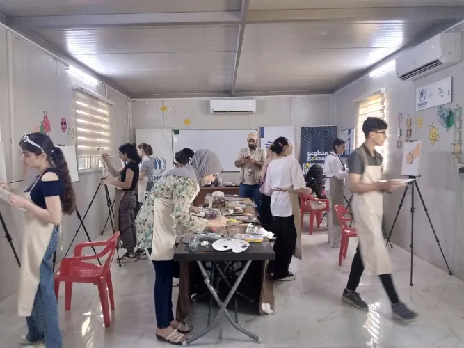 Celebrating International Youth Day Empowering Young Refugees Through Art