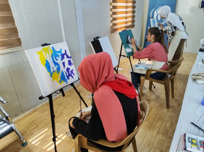 Celebrating International Youth Day Empowering Young Refugees Through Art