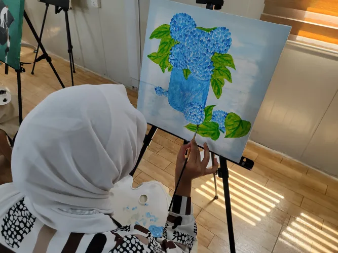 Celebrating International Youth Day Empowering Young Refugees Through Art