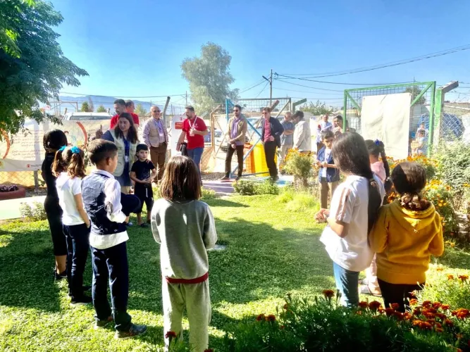 Harikar-SCI/SIDA Community center in Chamishko Camp, 2022 report.