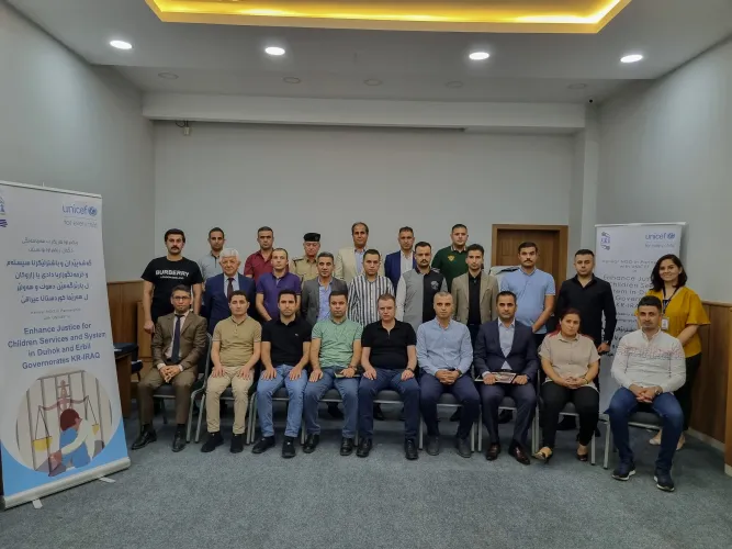 Capacity Building Training for Police officers on Child Justice Standards.