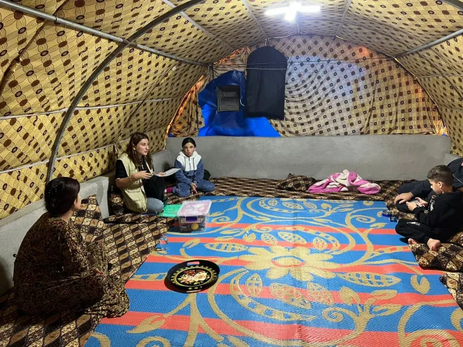 Harikar-SCI/SIDA Community center in Chamishko Camp, 2022 report.