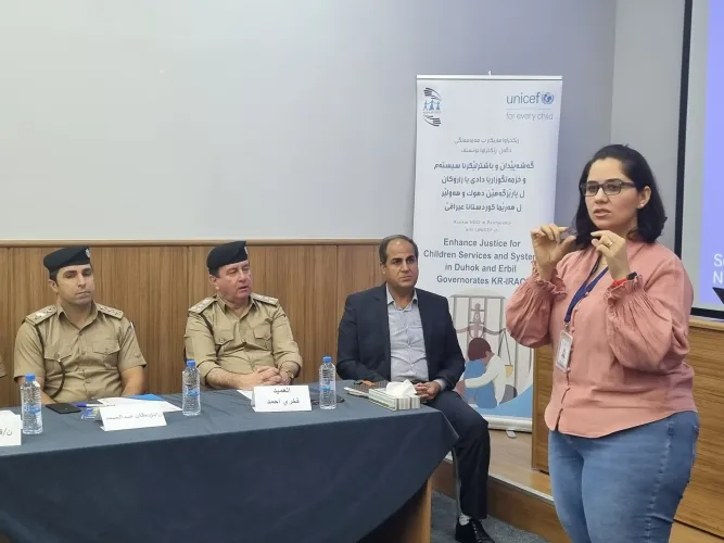 Capacity Building Training for Police officers on Child Justice Standards.